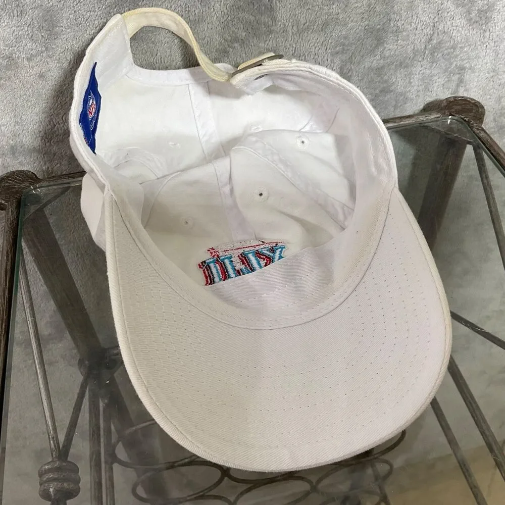 Reebok Hat OS NFL Super Bowl XLII 42 Cap 2008 New York Giants strap back *